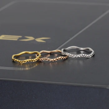 1 шт. кольцо из чистого желтого золота 18 Карат, женское кольцо с тонкой бриллиантовой поверхностью, женские кольца, размер США 3-8