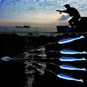 3D имитация набора рыболовных приманок 