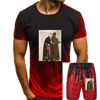 Bela Lugosi - Vamipre of Vampires, футболка Drucula Cult Horror, Винтажная мужская футболка с короткими рукавами, футболка с надписью