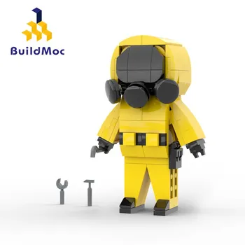 Buildmoc Игра Backroomseds Explorer Фигурки Героев 136 шт. Кирпичи MOC Набор Строительных Блоков Наборы Игрушек для Детей Детские Подарки Игрушка