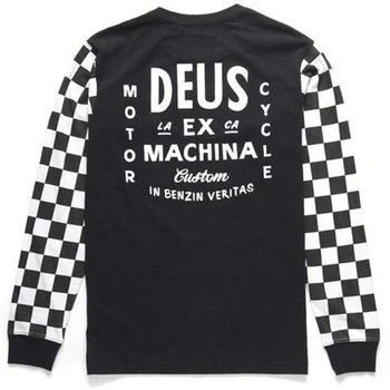 Deus Ex Machina 90 Ретро Горный Черный Свитер Для Скоростного Спуска Offroad DH Велосипедный Локомотив Рубашка Для Горных Гонок по Пересеченной местности Джерси