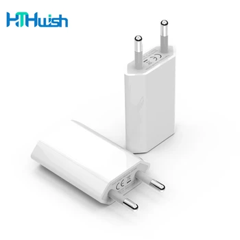 EU Plug 5V 1A USB Зарядное Устройство Для Путешествий Настенный Портативный Адаптер Для Зарядки Телефона Для iPhone 14 13 12 11 XS Max Xiaomi Samsung Huawei
