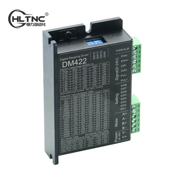 HLTNC DM422 48VDC 2.2A 51200 ppr Цифровой Драйвер Mircostep Подходит Для Шагового Двигателя nema17 42 Для ЧПУ 3D Принтер Гравер Маршрутизатор