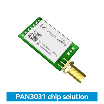 PAN3031 Беспроводной модуль 22dBm Технология распространения спектра ChirpIoT 5 КМ E29-400T22D UART Модуль IPEX Stamp Hole DIP Модуль