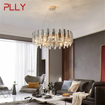 PLLY Подвесные светильники Роскошная круглая светодиодная лампа в постмодернистском стиле для украшения дома в гостиной
