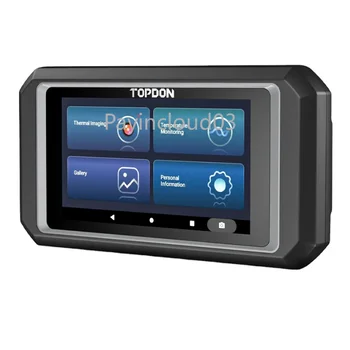 TOPDON TC003 Новое поступление, профессиональная портативная высококачественная тепловизионная камера Android с 5-дюймовым сенсорным экраном, тепловизор