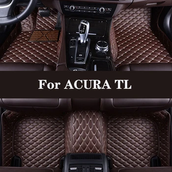 Автомобильный коврик из натуральной кожи с полным покрытием для ACURA TL 2000-2005 (модельный год), автомобильные аксессуары для салона автомобиля