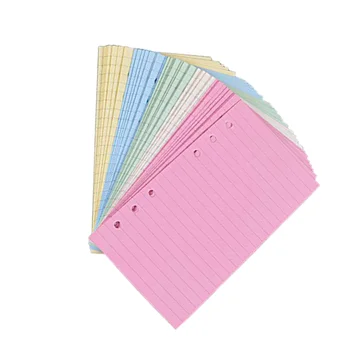 Бумага для переплета с отрывными листами a6, бумага для отрывных листов, 50 страниц, бумага для заполнения блокнота с отрывными листами