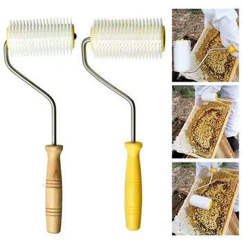 Валик для снятия крышки с улья с пластиковыми шипами, эффективные и долговечные инструменты для пчеловодства для извлечения ульевого меда, игла для снятия крышки с улья