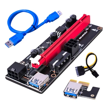 Версия 009S USB 3.0 PCI-e Riser PCIe PCI Express от 1X до 16X Удлинитель адаптера