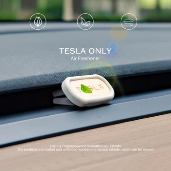 Для Tesla Model Y Модель 3 Приборная панель Ароматерапия Легкий Аромат Духов Аксессуары для интерьера Освежитель воздуха в автомобиле 2023 2022 2021
