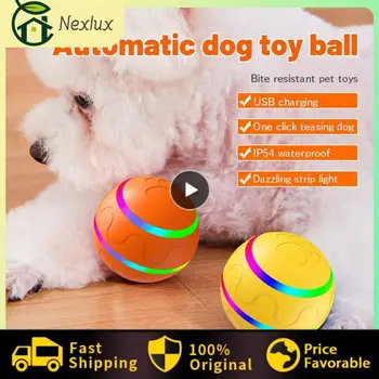 Для дрессировки собак Умные игрушки с мячом для щенков Подарочные игрушки с мячом для собак Забавные Электрические игрушки для собак Долговечные Интерактивные игровые принадлежности Интерактивные
