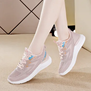 Женская спортивная обувь 2023 года, новые легкие кроссовки для бега, женские амортизирующие удобные кроссовки для мамы в стиле Zapatos De Mujeres