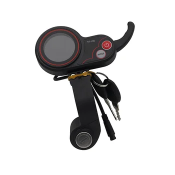 ЖК-дисплей TF-100, измеритель дроссельной заслонки, приборная панель, 6-контактный переключатель с электрическим ключом дверного замка для электрического скутера KUGOO M4