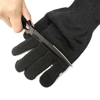 Защитные перчатки от порезов Уровень безопасности 5 Рыбалка Кемпинг Перчатки от царапин Инструмент для спасения от выживания Кухонное Уличное оборудование