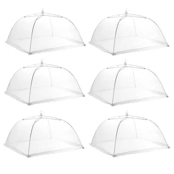 Защитный купол для крышки, чехлы для пикника на открытом воздухе, чехол для зонта, сетка для десерта, Наружная сетка для торта, Складная тарелка, палатка-клош Палатки на открытом воздухе