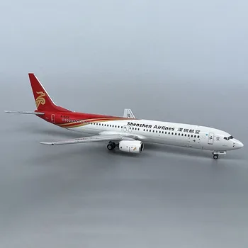 Имитационная Модель из сплава для литья под давлением в масштабе 1:400 Shenzhen Airlines Boeing 737-900 Airliner B-5106 Со Статическими Металлическими Украшениями На дисплее