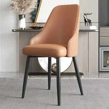 Комнаты отдыха, обеденные стулья для гостиной, расслабляющий акцент, Дизайнерские офисные обеденные стулья, Салон Кофе, Современная мебель Sillas De Comedor