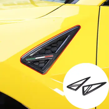 Крышка вентиляционного отверстия бокового крыла кузова из настоящего углеродного волокна для Lamborghini URUS 2018-2021