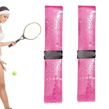 Лента для захвата ракетки, 1 Пара теннисных ракеток, Нескользящая лента, удобный аксессуар для захвата ракетки для бадминтона, настольного тенниса и теннисной