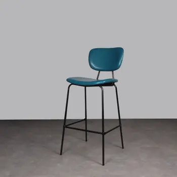 Металлические высокие стулья для столовой Accent Relax Индивидуальные переносные кухонные стулья Nordic Sillas Comedor Кухонная мебель MQ50CY