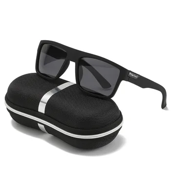 Модные Квадратные Винтажные Поляризованные Солнцезащитные очки Мужчины Женщины Ретро Вождение Рыбалка Роскошные Брендовые Дизайнерские Солнцезащитные Очки UV400 Очки