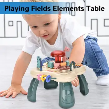 Модный детский столик для занятий мини-детской игрушкой со звуковыми эффектами, игра в мозг, стол для детского центра развлечений