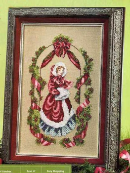Набор для вышивания крестиком своими руками для девочек, холст, 14 карат, 18 карат, 25 карат, Рождество 31-45