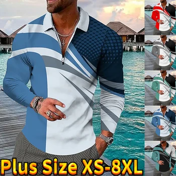 Новая летняя мужская рубашка с длинными рукавами и принтом, роскошная рубашка для выпускного вечера, популярная повседневная одежда, рубашка в цветочек XS-8XL