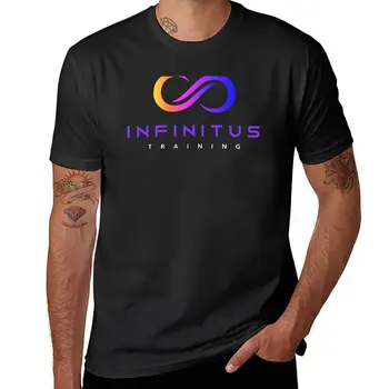 Новая тренировка Infinitus - черная футболка, корейские модные спортивные рубашки, рубашка с животным принтом для мальчиков, мужские футболки, повседневная стильная одежда