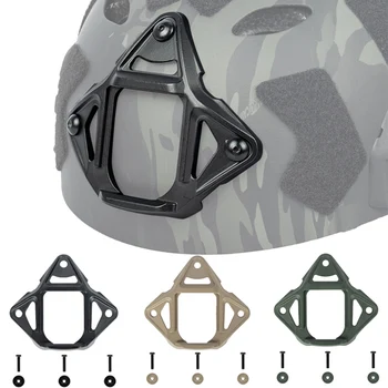 НОВЫЙ Тактический Шлем Металлический Адаптер для крепления NVG С тремя Отверстиями Шлем Военный БЫСТРЫЙ Шлем Аксессуары для Страйкбольного Шлема