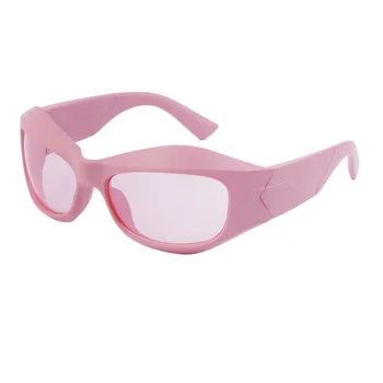 Оптовые Солнцезащитные очки в стиле стимпанк для мужчин, Велосипедные Спортивные очки для женщин с защитой UV400