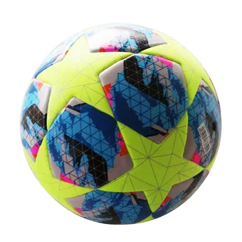 Официальный размер Lenwave 4/5, Новый футбольный мяч из полиуретана, Тренировочный футбольный мяч из ПВХ с резиновым пузырем