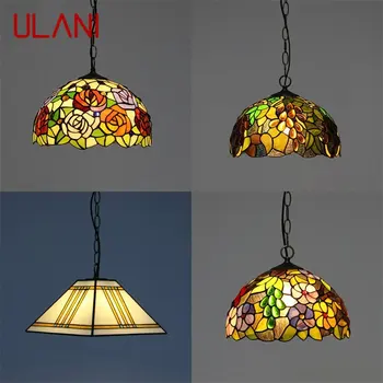 Подвесной светильник ULANI Tiffany Современные Креативные Красочные светильники Декоративные для домашней столовой