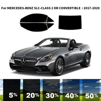 Предварительно Обработанная нанокерамика car UV Window Tint Kit Автомобильная Оконная Пленка Для MERCEDES-BENZ SLC-CLASS R172 2 DR CONVERTIBLE 2017-2020