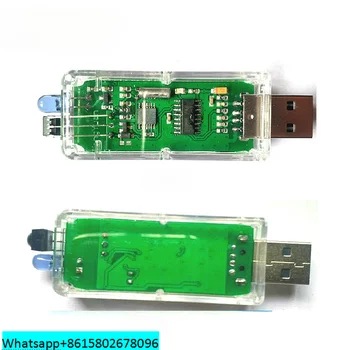 Преобразователь USB в инфракрасное излучение, показания измерителя дальней инфракрасной связи, ИК-преобразователь 38 кГц, показания измерителя