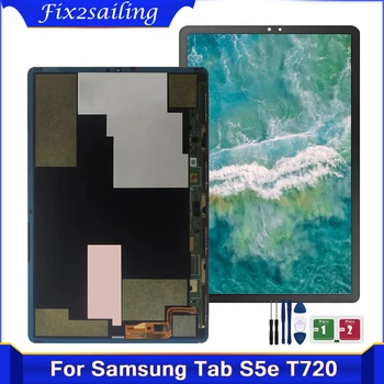 Протестированный ЖК-дисплей Для Samsung Galaxy Tab S5e 10,5 T720 T725 ЖК-Дисплей С Сенсорным Экраном Дигитайзер В Сборе SM-T720 SM-T725 ЖК-панель