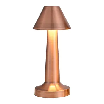 сенсорная светодиодная настольная лампа в форме гантели с регулируемой яркостью, Usb-аккумуляторная настольная лампа, ночник для ресторана, бара отеля