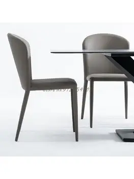 Скандинавский обеденный стол, легкий Роскошный обеденный стул, Современный минималистичный бытовой стул для макияжа, спинка табурета