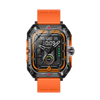 Смарт-часы H22 Для Мужчин Ourdoor Sport Bluetooth Call 400 Супер Батарея 2,02 дюймов Большой Экран Пульсометр Фитнес-Трекер Smartwatch