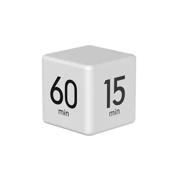 Таймер обратного отсчета кубика Рубика, электронный кухонный таймер, положительный, отрицательный Таймер выпечки, напоминание о времени, будильник, песочные часы