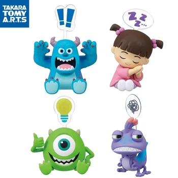 ТАКАРА ТОМИ Гашапон Университет Монстров Диснея Pixar Джеймс П. Салливан Майк Вазовски Милые Аниме Фигурки Игрушки для Детей