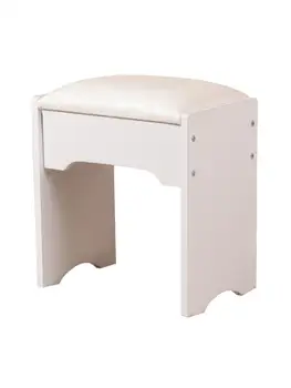 Туалетный столик Современный минималистичный табурет для макияжа Скамейка для переодевания в гостиной Скамейка для переобувания В спальне Туалетный столик Табурет Кожаный