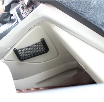 Универсальный черный сетчатый карман для хранения сбоку автокресла Ford SVT Reflex Freestar F150 Crown BF 4-Trac