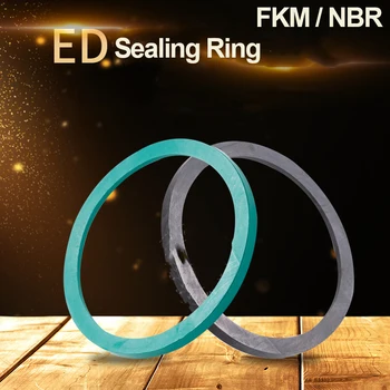Уплотнительное кольцо из фторопласта FKM ED, Коническая шайба для торцевого жидкостного соединительного кольца колонки E типа