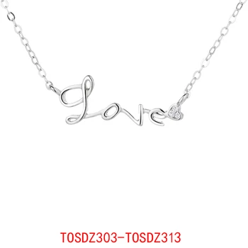 Фахми 2021 новый 100% стерлингового серебра 925 Пробы любовь романтический кулон мода DIY ожерелье производитель ювелирных изделий женское ожерелье кулон