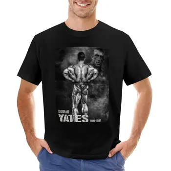 Футболка Dorian Yates Mr Olympia, футболки с рисунком, забавные футболки, футболки для мужчин из хлопка
