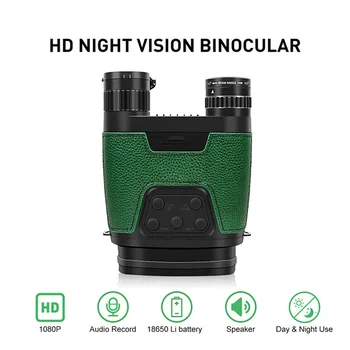 Цифровой бинокль ночного видения с 3,6-10,8-кратным увеличением, съемка фото-видео, Инфракрасная регулировка, ночная камера, видеокамера для охоты на открытом воздухе